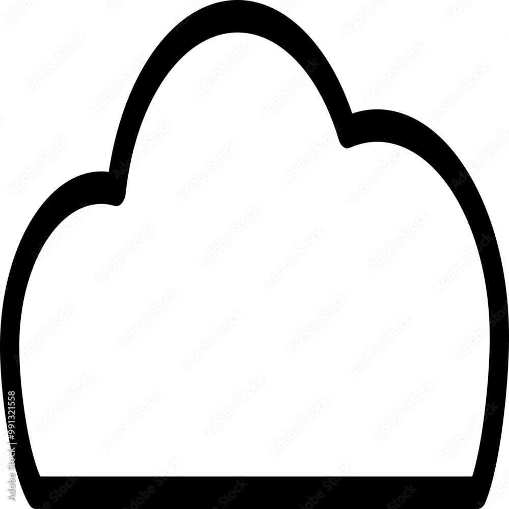 Single isolated icon with outline style icon on white background Single isolated icon with outline style icon on white background