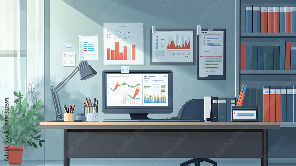 background with a clean and modern medical research facility featuring lab equipment and research materials background with a clean and modern medical research facility featuring lab equipment and research materials