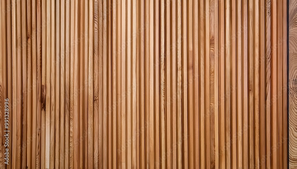 Close-Up of Vertical Wooden Planks Displaying Natural Grain Patterns and Knots in a Warm, Light Toned Timber Texture for Rustic Architectural Design or Construction Material Background Close-Up of Vertical Wooden Planks Displaying Natural Grain Patterns and Knots in a Warm, Light Toned Timber Texture for Rustic Architectural Design or Construction Material Background