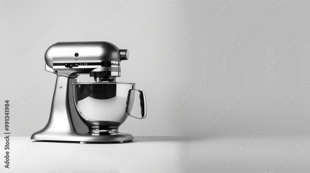 Silver Stand Mixer Kitchen Appliance Silver Stand Mixer Kitchen Appliance