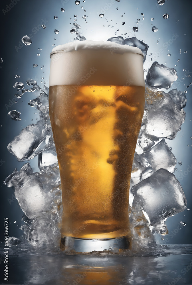 glass of beer on dark background glass of beer on dark background