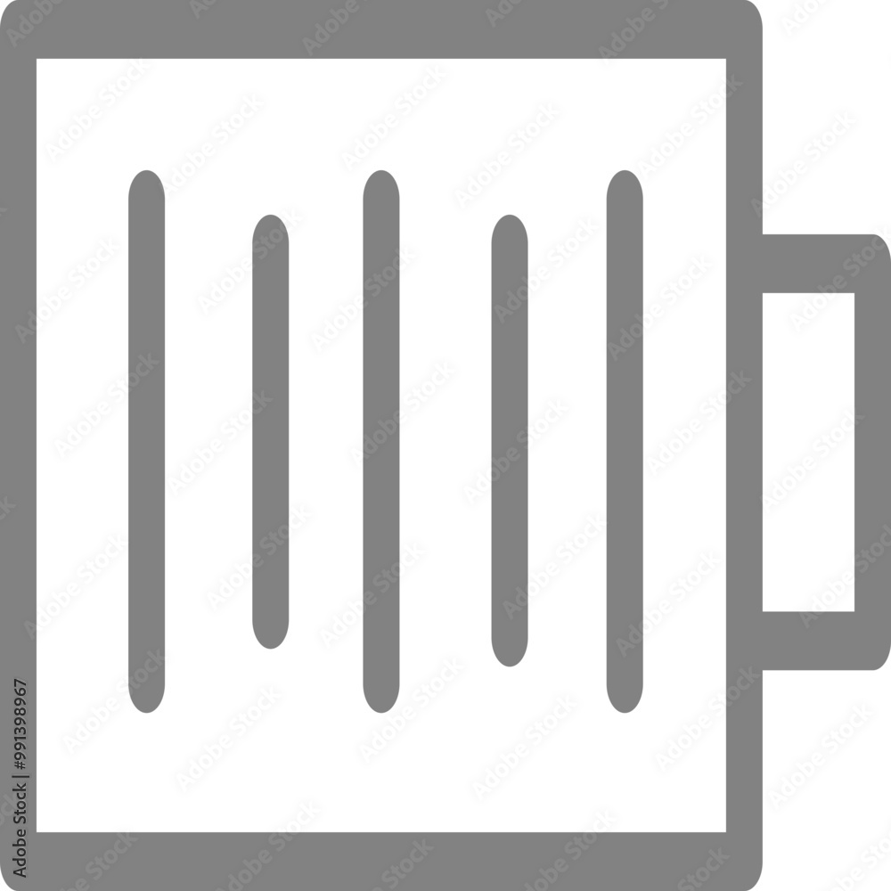 Single isolated icon with outline style icon on white background Single isolated icon with outline style icon on white background