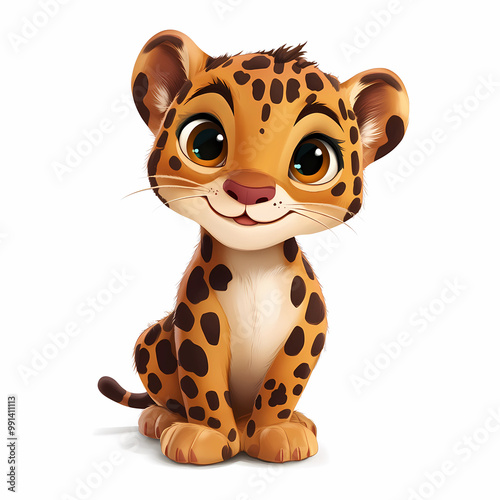 Cartoon Cheetah