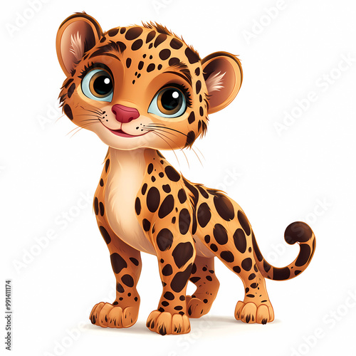 Cartoon Cheetah