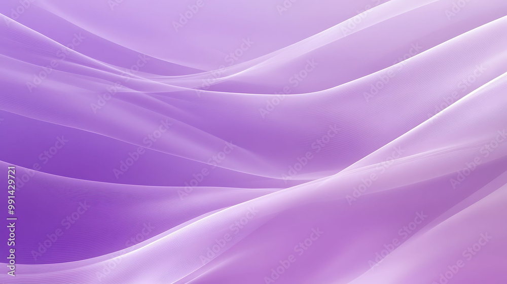 Abstract background with soft, flowing, purple and white lines. Abstract background with soft, flowing, purple and white lines.