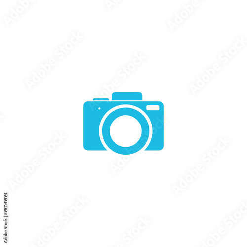 Photo camera icon isolated on transparent background