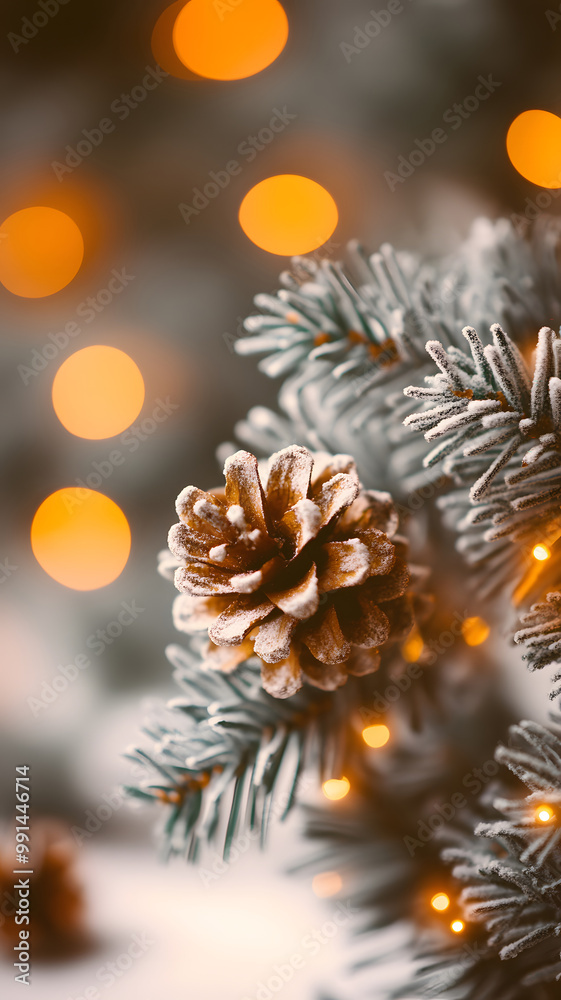 blurry background with lights and christmas tree, red yellow green orange colors blurry background with lights and christmas tree, red yellow green orange colors