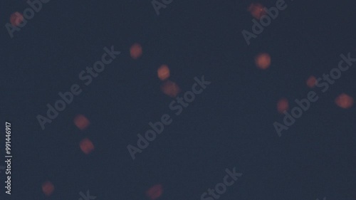 Burning floating embers