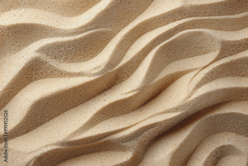 Abstract sand background on a table, with empty space for text.