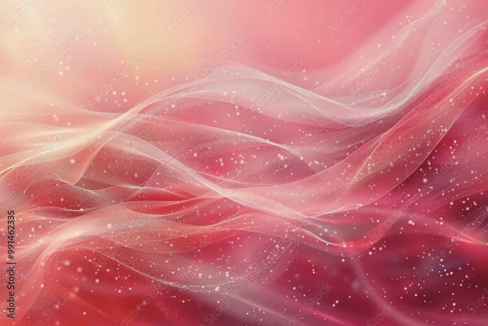 Fototapeta premium Soft red background, digital tech, elegant with texture.