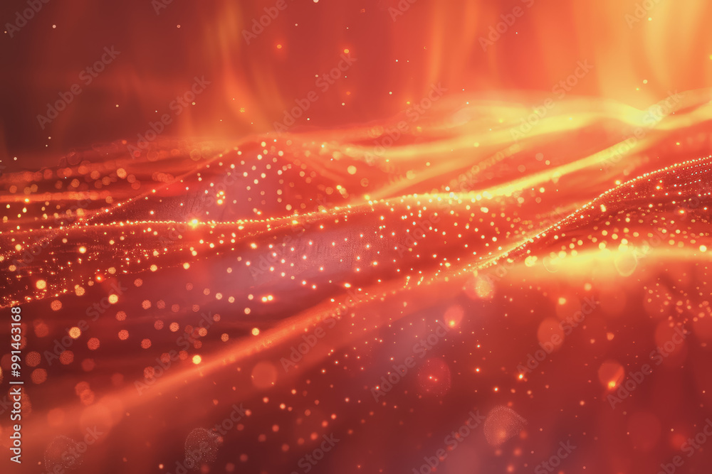 Obraz premium Soft red background, digital tech, elegant with texture.