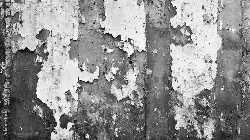 Wallpaper Mural Grungy wall texture featuring peeling paint and weathered layers, perfect for a vintage or distressed design aesthetic. Torontodigital.ca