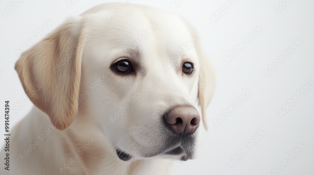 Puppy looking directly at the camera with a soft gaze. Puppy looking directly at the camera with a soft gaze.