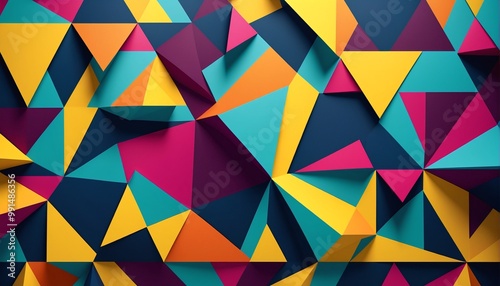 colorful geometric abstract pattern graphic resource