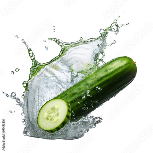 cucumber in water