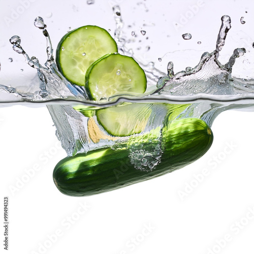 cucumber in water