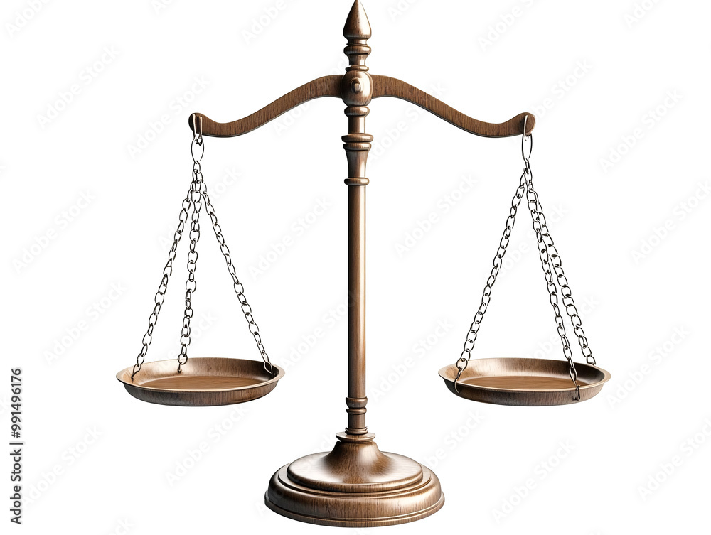 a balance scale with two plates a balance scale with two plates