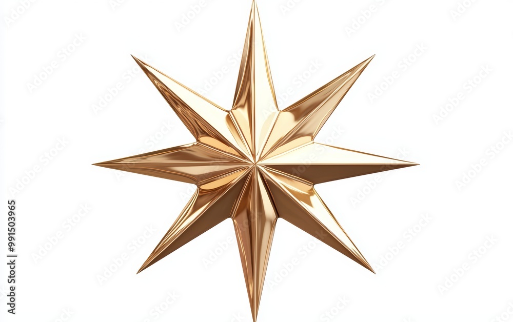 A shiny golden star with crisp edges, polished metal look, perfect symmetry, digital painting, isolated on white background A shiny golden star with crisp edges, polished metal look, perfect symmetry, digital painting, isolated on white background