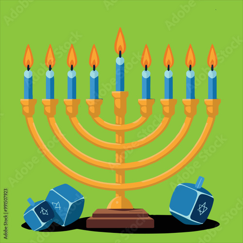 Perfect Hanukkah Vector Art for Web and Print Designs