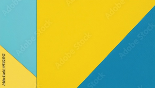 blue and yellow pastel paper color for background