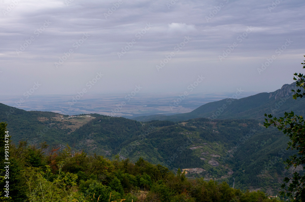 Fototapeta premium landscape with clouds