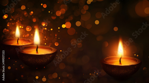 Celebrate the Festival of Lights with beautiful Diwali wallpapers that illuminate your festivities Glowing diyas, vibrant rangolis, shimmering lights create bright and joyous atmosphere. These design photo