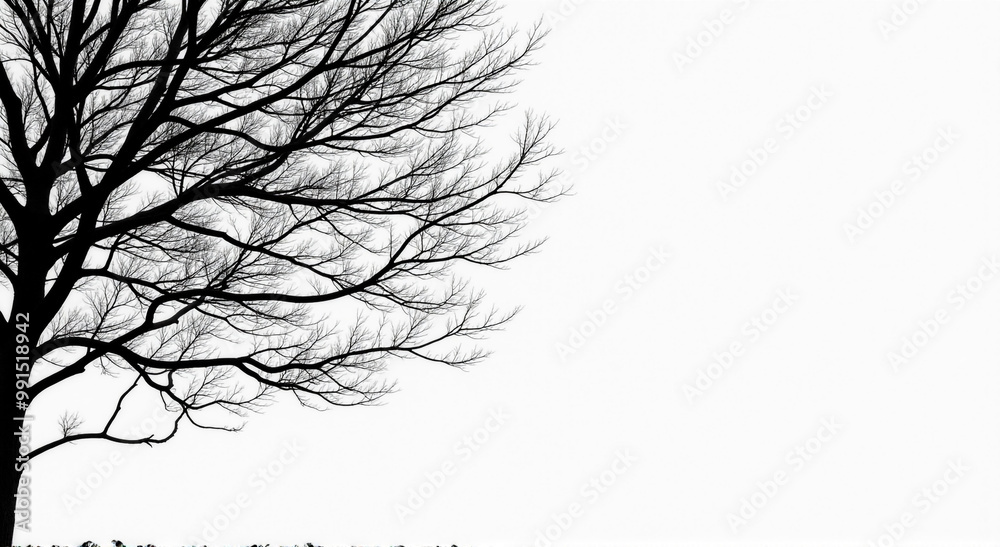 silhouette of a tree silhouette of a tree