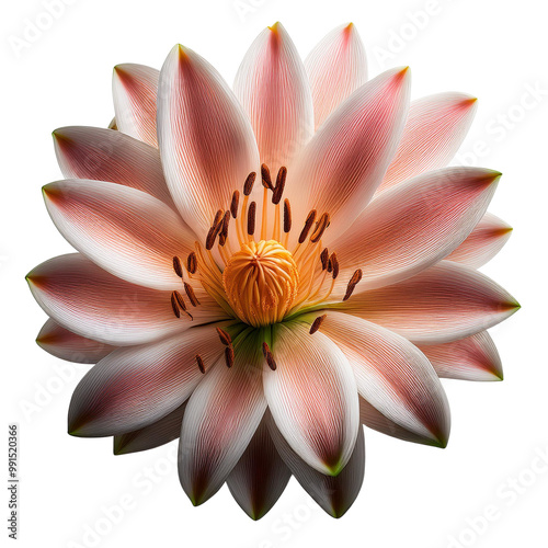 pink water lily