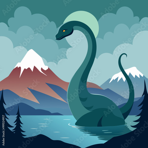 swans on the lake