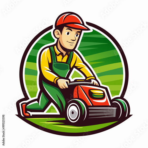 man driving a car