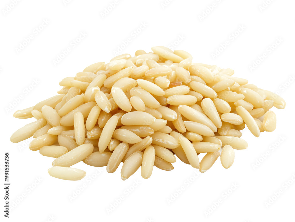a pile of white rice a pile of white rice