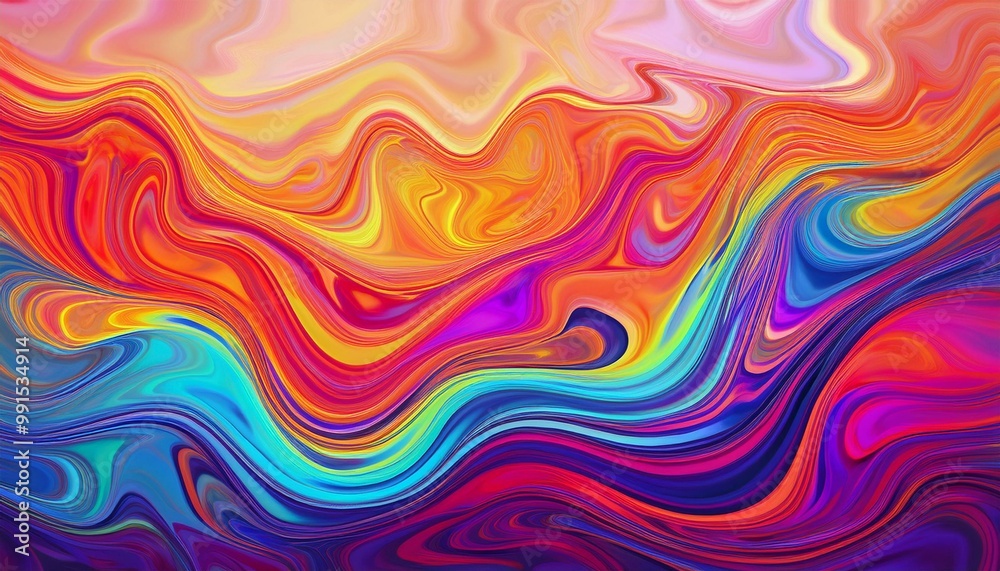 Liquid color waves background Liquid color waves background