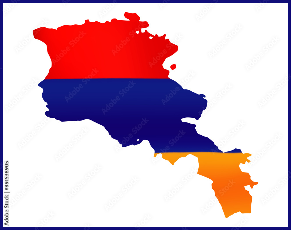 Armenia Flag Design and Armenia Map Design Armenia Flag Design and Armenia Map Design