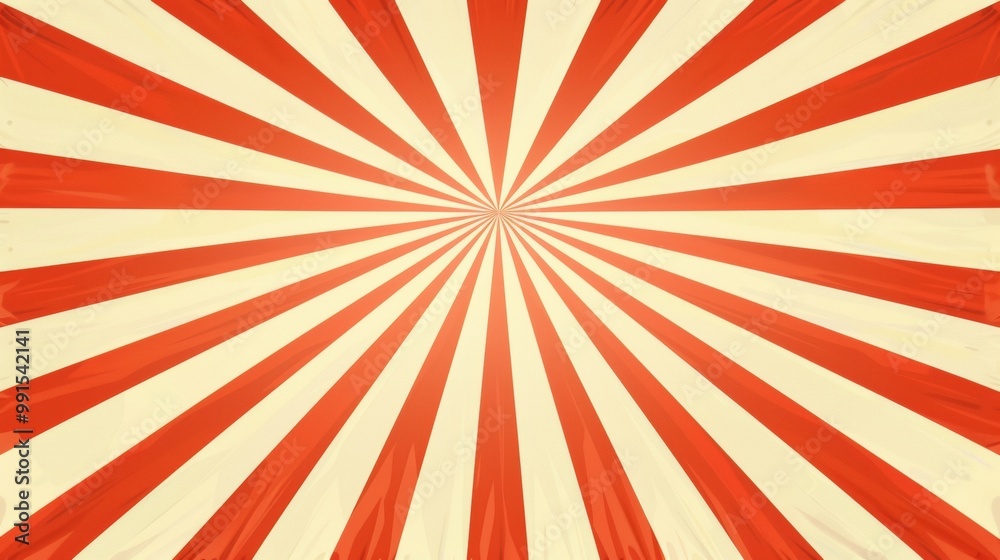 Fototapeta premium red background with white circus style