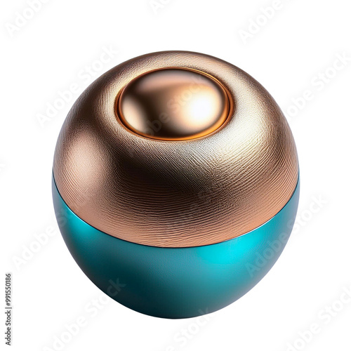 Silver 3d silver sphere