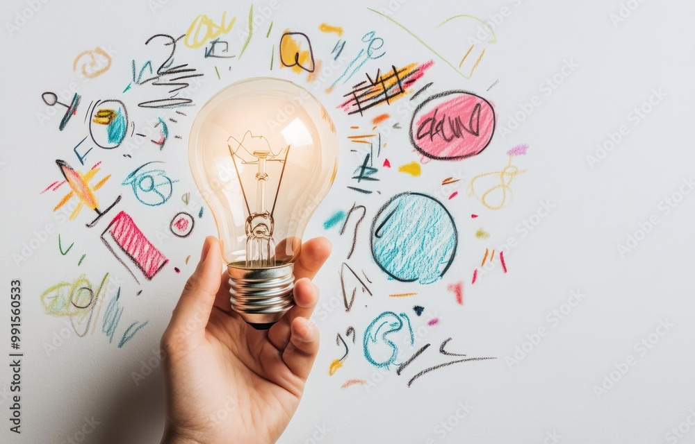 Light Bulb Idea Concept Light Bulb Idea Concept