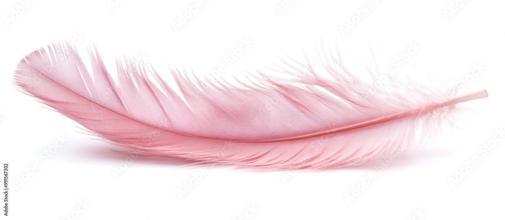 Delicate Pink Feather Delicate Pink Feather