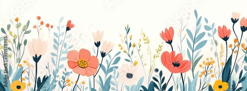 Vibrant Floral Illustration