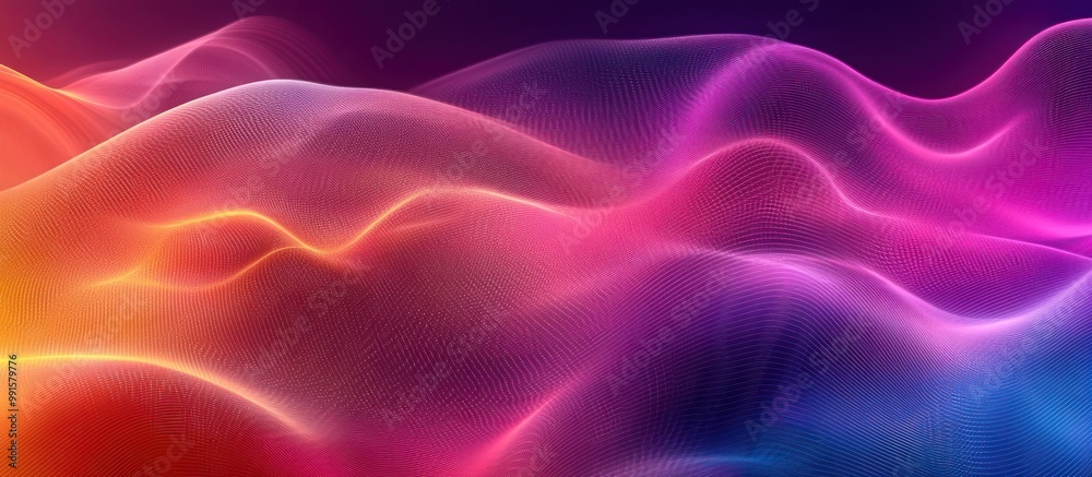 Abstract Neon Waves Abstract Neon Waves