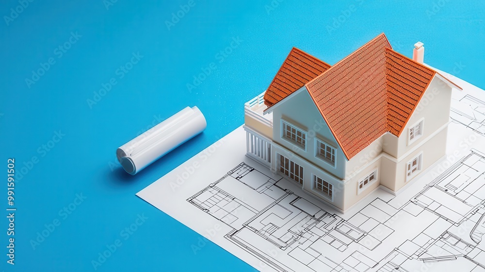 Blueprint of a family home with a basement playroom and backyard pool, House Construction Blueprint, Family recreation design Blueprint of a family home with a basement playroom and backyard pool, House Construction Blueprint, Family recreation design