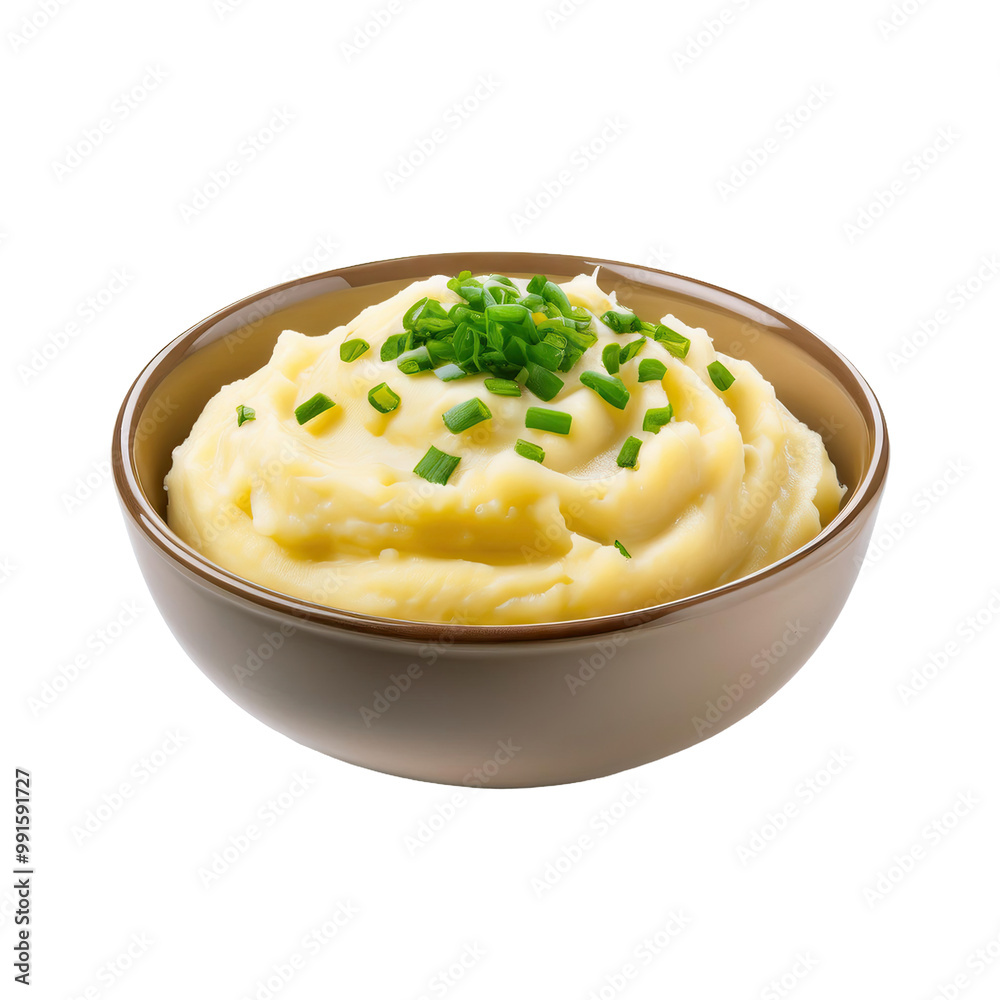 Bowl of mashed potatoes