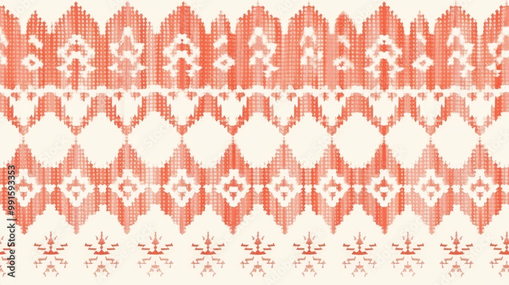 Simple Scandinavian fair isle pattern Simple Scandinavian fair isle pattern