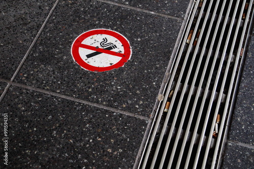 Rauchen verboten Aufkleber