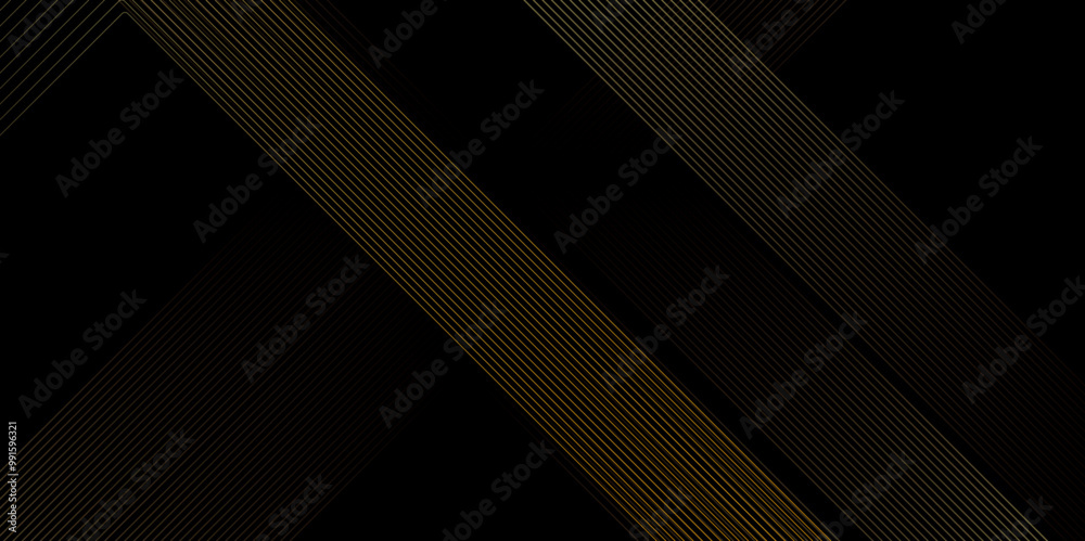 Abstract beautiful perfect random golden lines background. abstract golden lines with black background creative geometric triangle shape. perfect random abstract line background. Vector illustration. Abstract beautiful perfect random golden lines background. abstract golden lines with black background creative geometric triangle shape. perfect random abstract line background. Vector illustration.