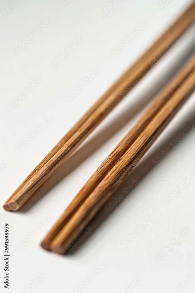 Asian-style utensils side by side on a table Asian-style utensils side by side on a table