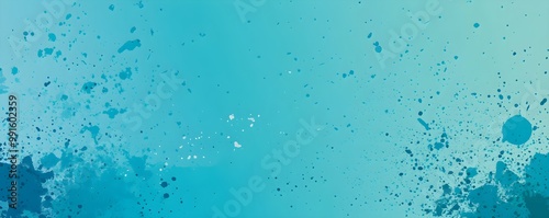 Abstract Blue Watercolor Background