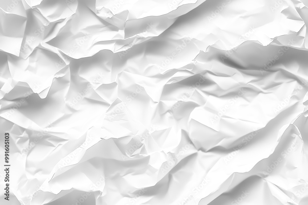 A close-up view of crumpled paper, showcasing various shades and textures that create an abstract and dynamic visual effect A close-up view of crumpled paper, showcasing various shades and textures that create an abstract and dynamic visual effect