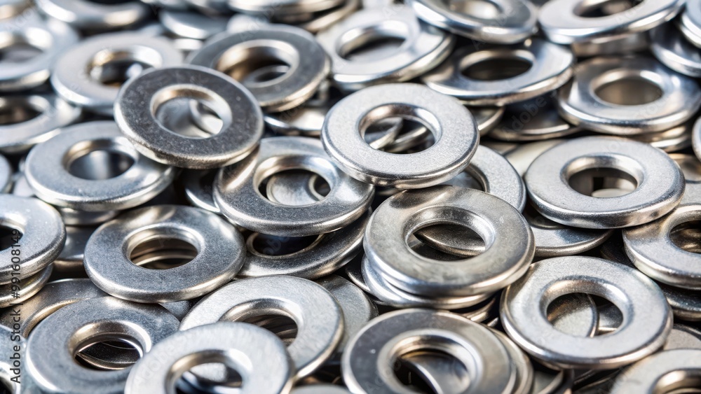 Stainless steel galvanized flat washers for fastener screws nuts or bolts in bulk for industrial use Stainless steel galvanized flat washers for fastener screws nuts or bolts in bulk for industrial use