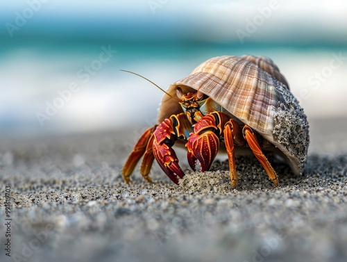 Hermit Crab's Coastal Escape photo