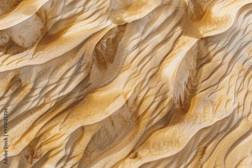 Desert Dune Sands' Intricate Windblown Patterns Desert Dune Sands' Intricate Windblown Patterns